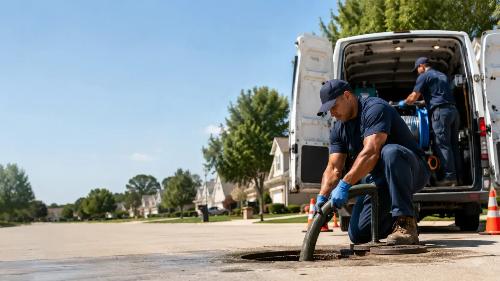 Sewer Backup Cleanup services in New Harmony, IN